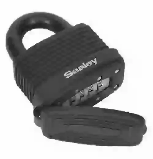 Sealey 48mm steel body weatherproof combination padlock
